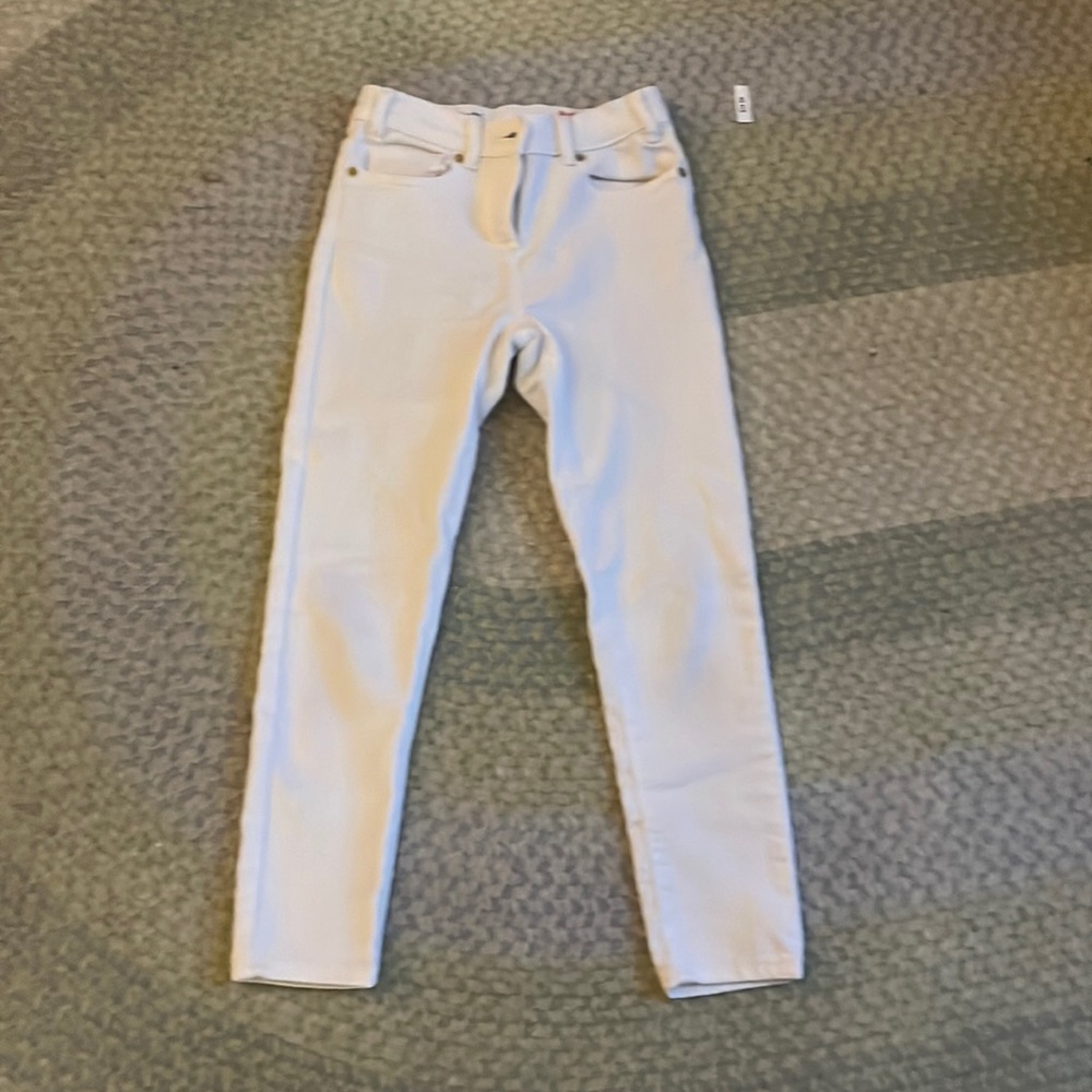 Girls size 8 J.Crew run around jeans